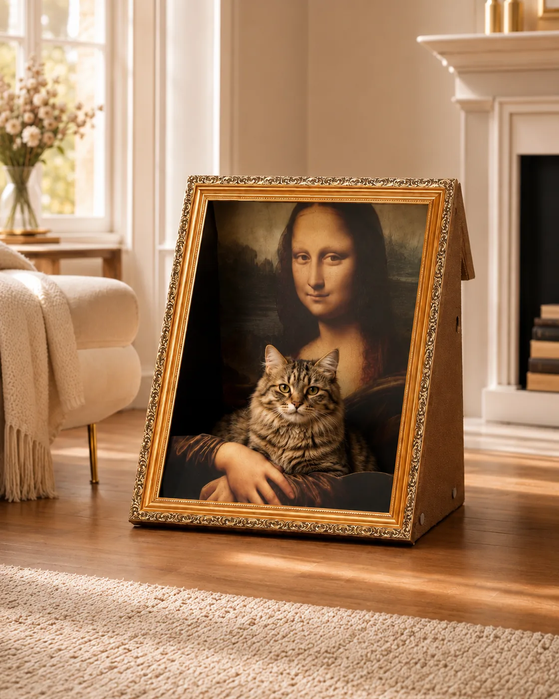 The Meowsterpiece Cat Scratcher